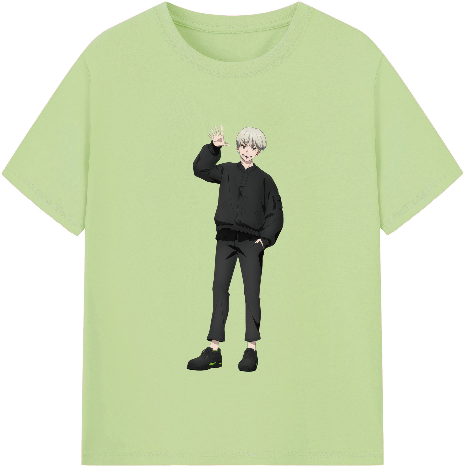 （画像用） 呪術廻戦 Jujutsu Kaisen 綿100％半袖Tシャツ（フロントプリント）